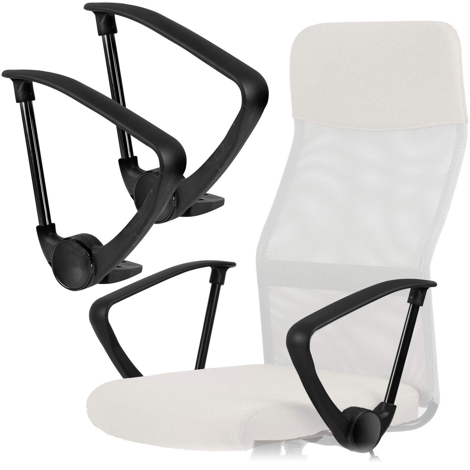 Sydney II armlæn sorte 2 stk