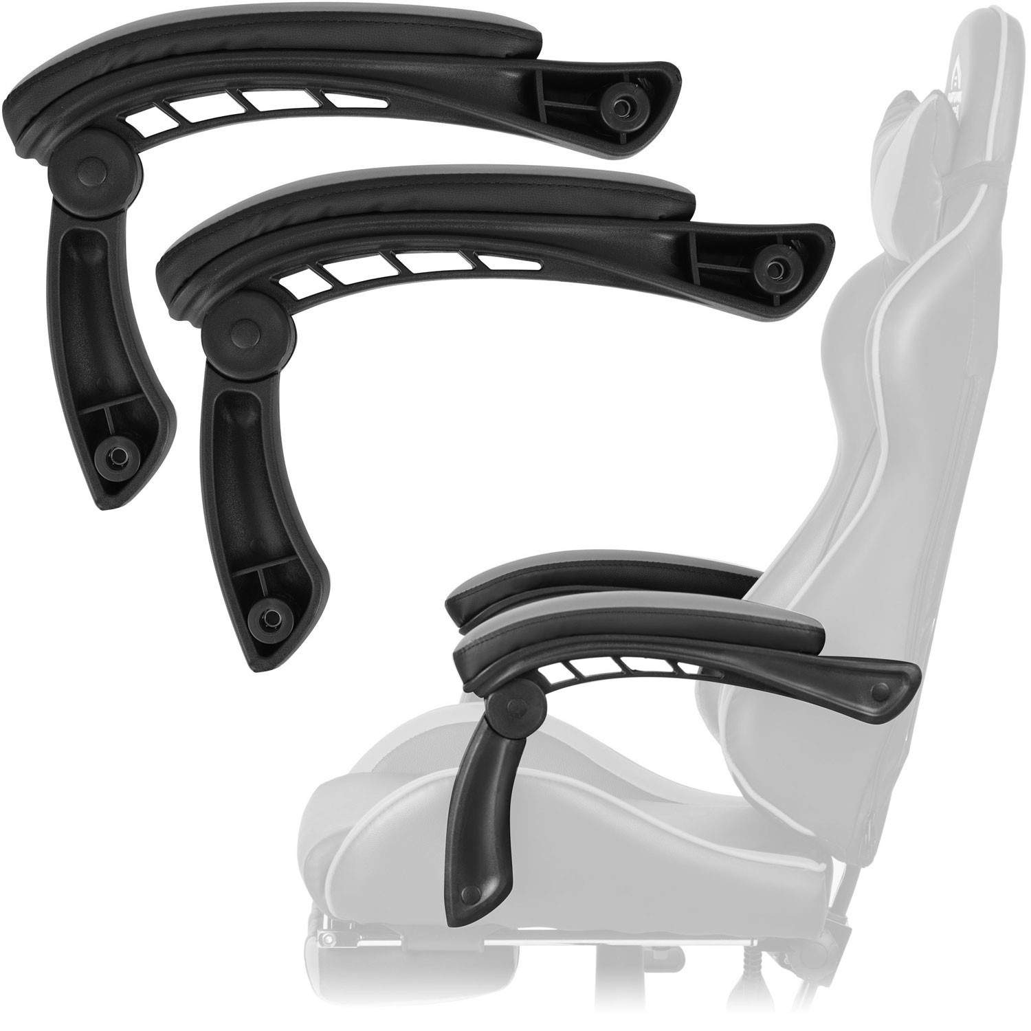 Cerber lænestol armlæn grå par