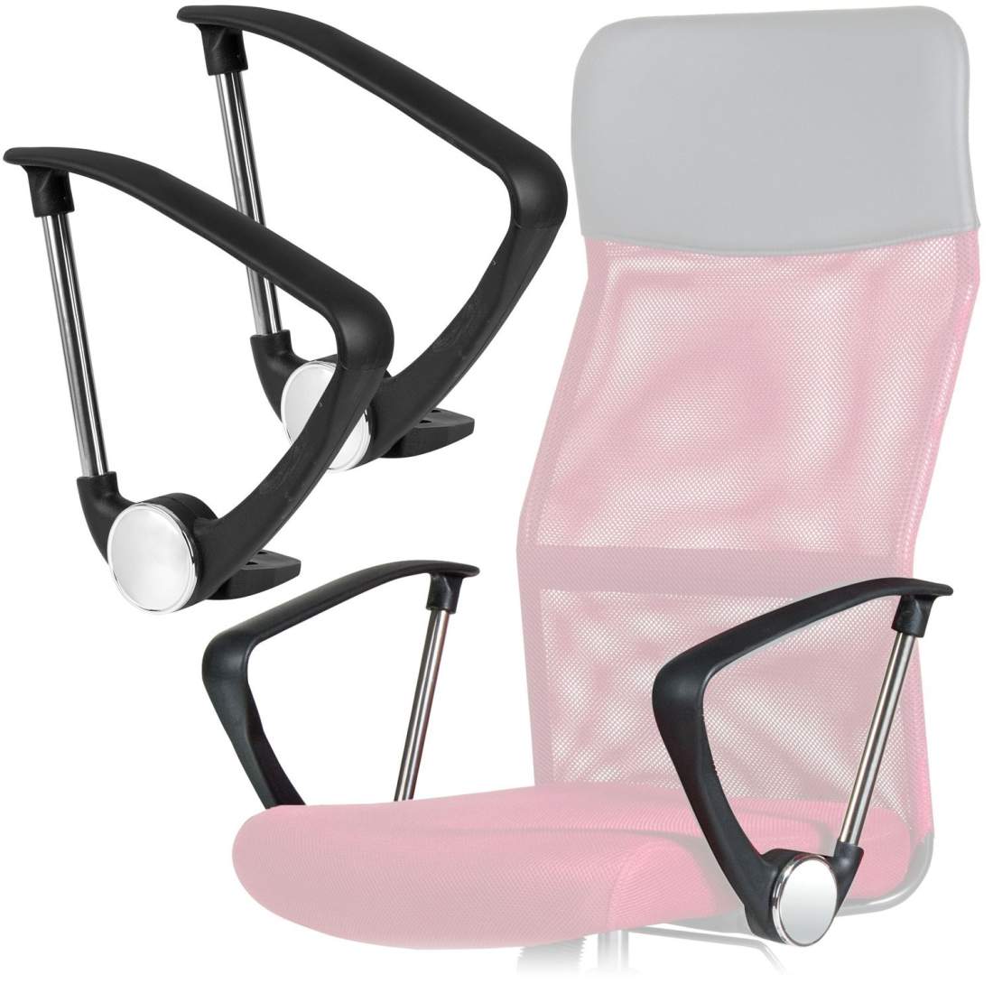 Sydney fåtölj armstöd svarta 2st | Hem & Hobby | Pryloteket