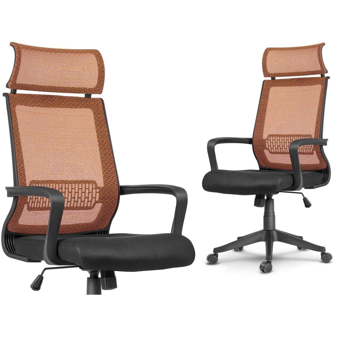 Kontorsstol, snurrstol i mikronät, Nosberg - TILT-mekanism | Hem & Hobby | Pryloteket