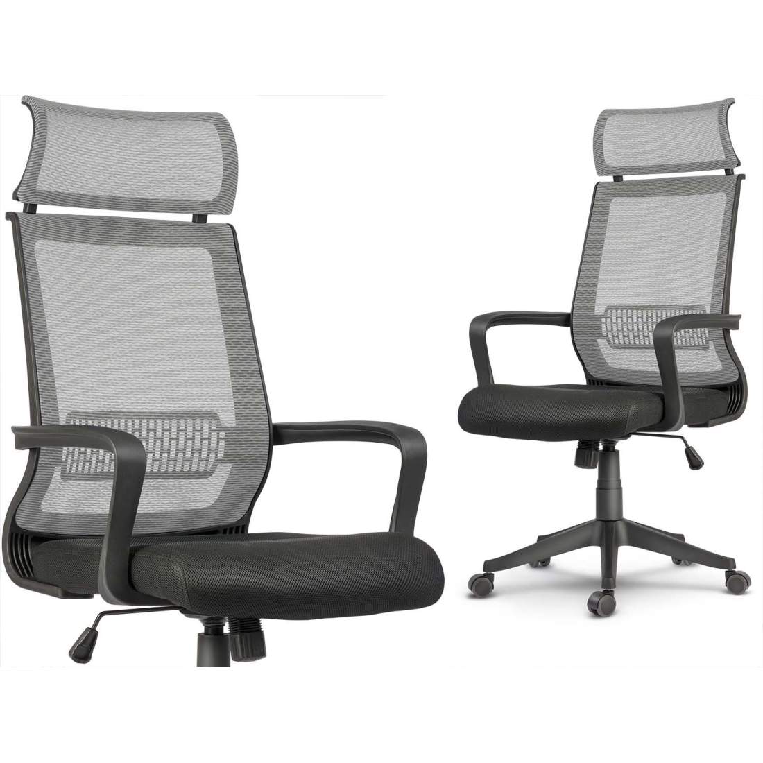 Kontorsstol, snurrstol i mikronät, Nosberg - TILT-mekanism | Hem & Hobby | Pryloteket