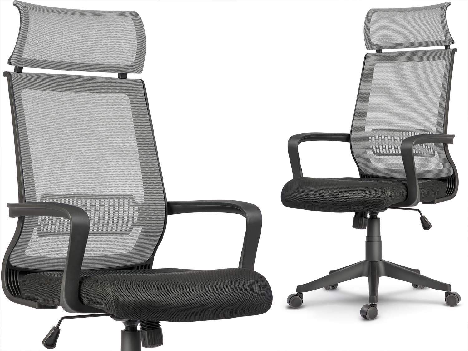 Kontorstol, mikro mesh drejestol, Nosberg - TILT mekanisme