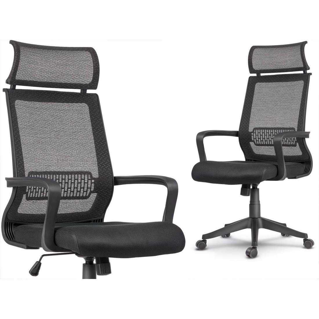 Kontorsstol, snurrstol i mikronät, Nosberg - TILT-mekanism | Hem & Hobby | Pryloteket