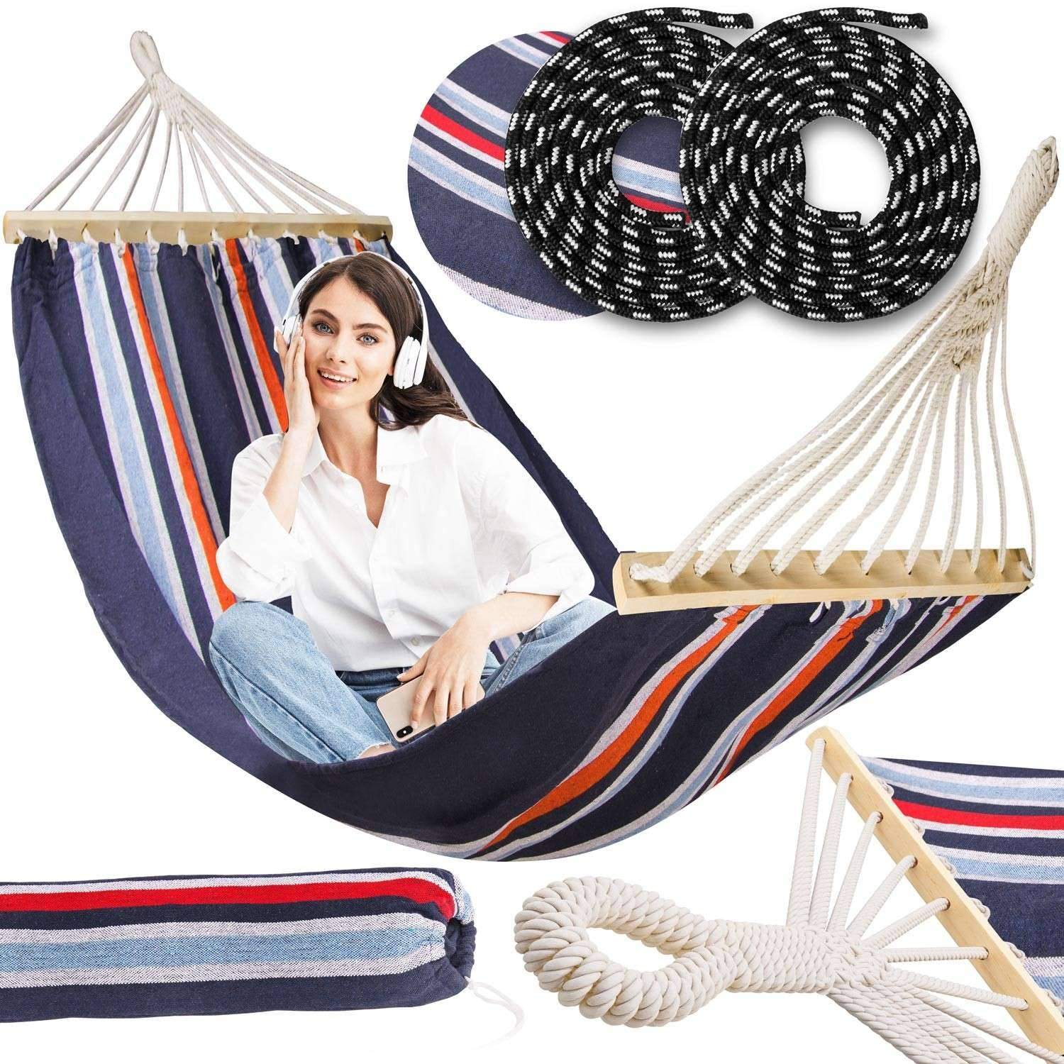 Havehængekøje 200 x 100 cm Bahama Enkeltsofa, 1-person