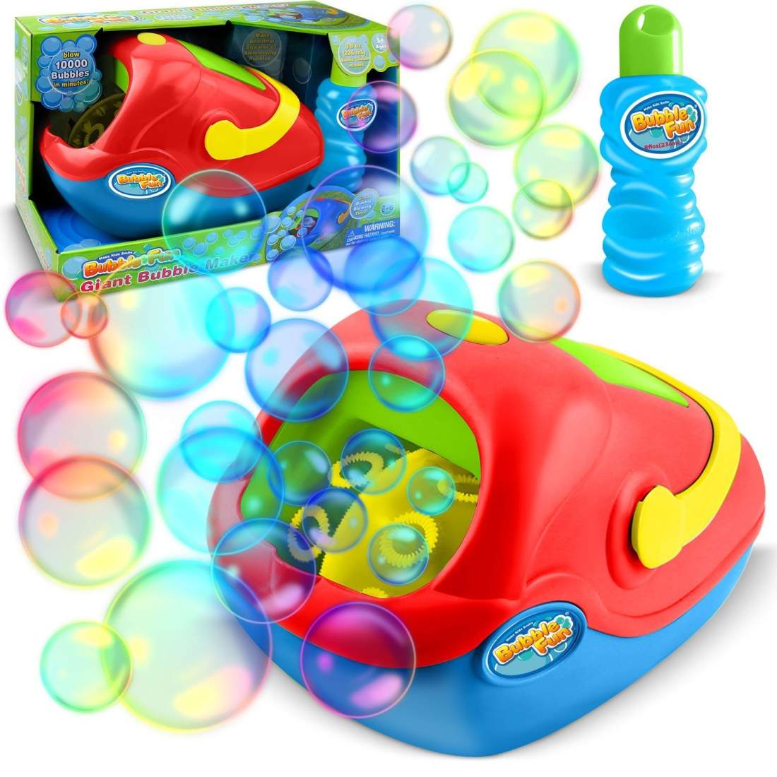 Ricokids RK-902 stor bubbelmaskin röd | Hem & Hobby | Pryloteket