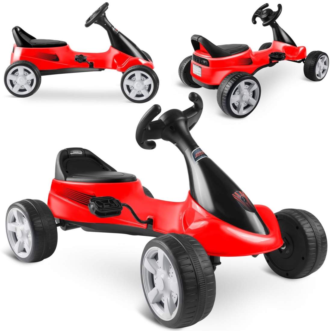 Pedal gokart för barn RK-595 röd | Hem & Hobby | Pryloteket