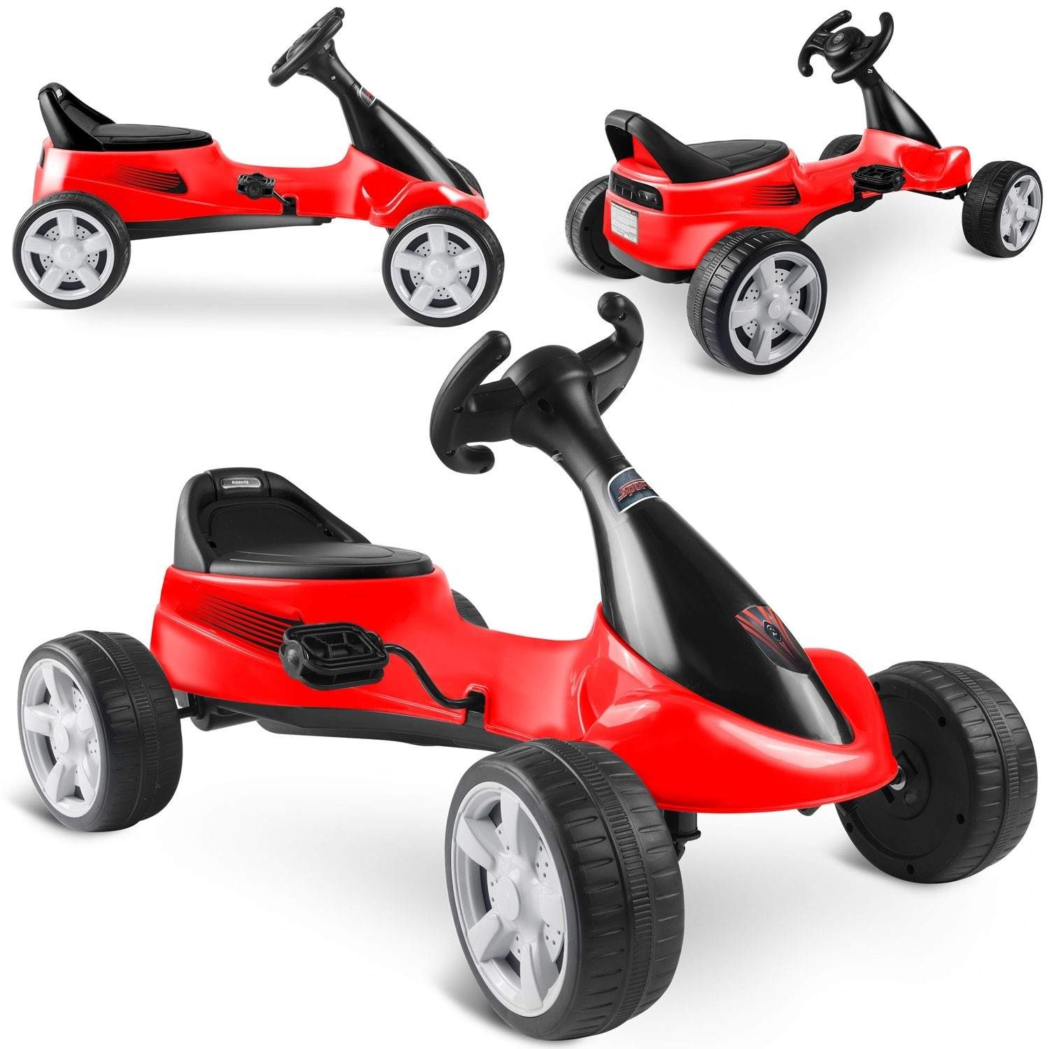 Pedal gokart til børn RK-595 rød