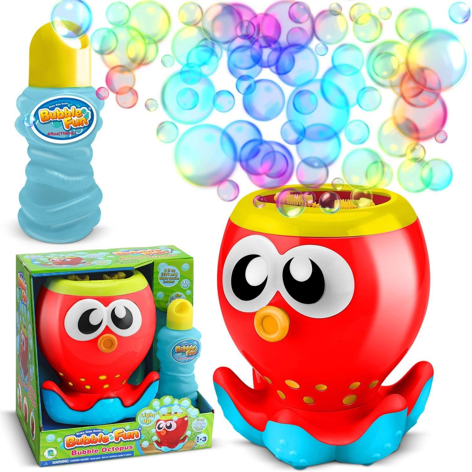 Ricokids RK-910 Octopus Bubble Machine | Hem & Hobby | Pryloteket