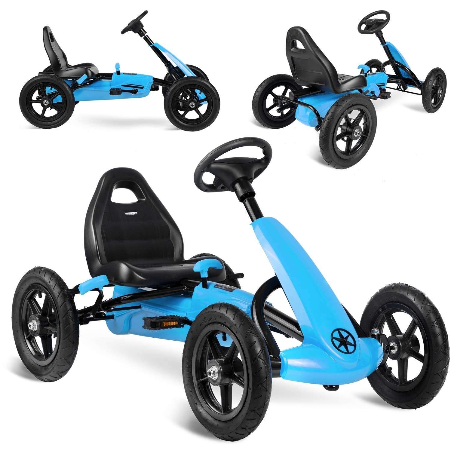 Pedal gokart för barn RK-592 blå | Hem & Hobby | Pryloteket