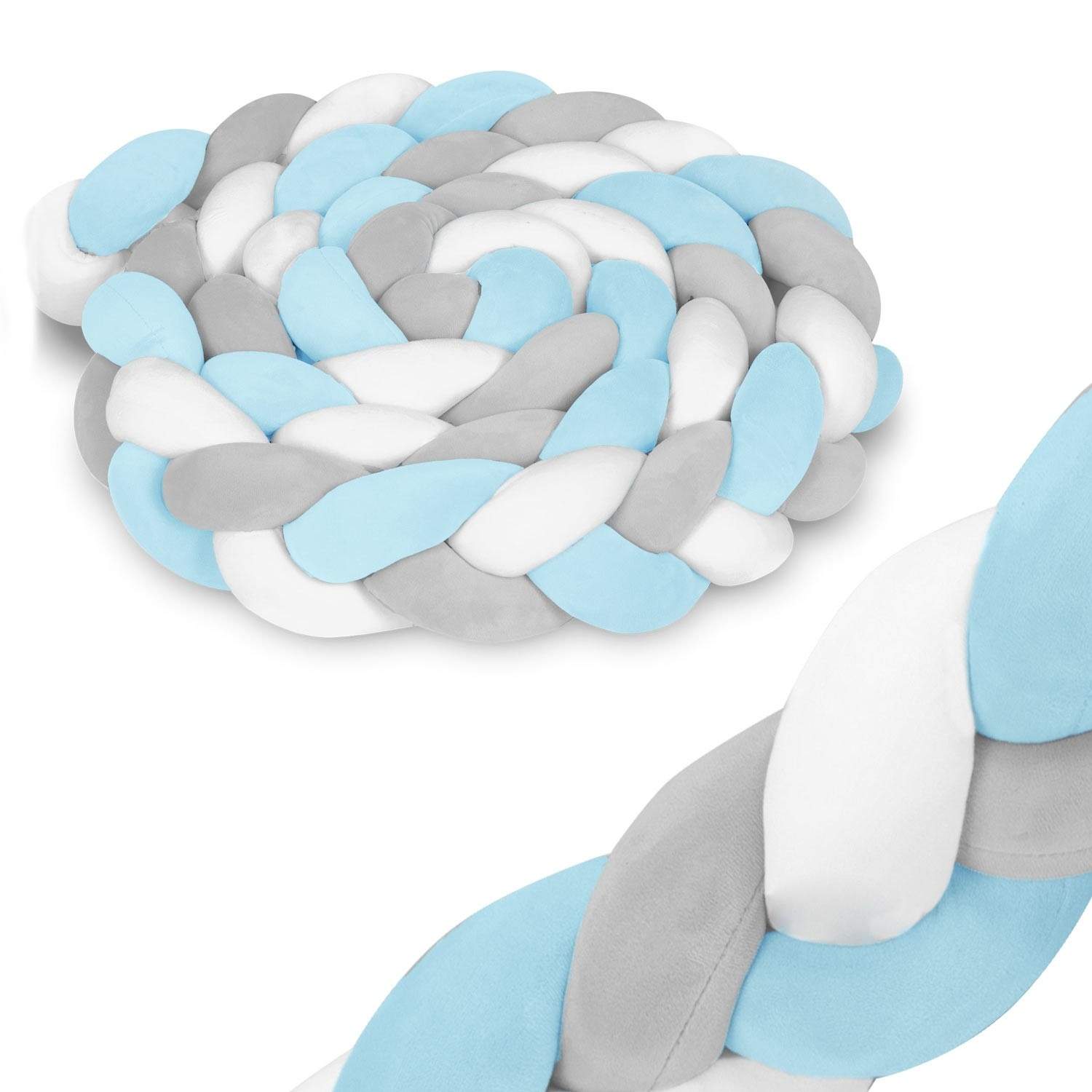 Ricokids 3m krybbevikle - blå-grå