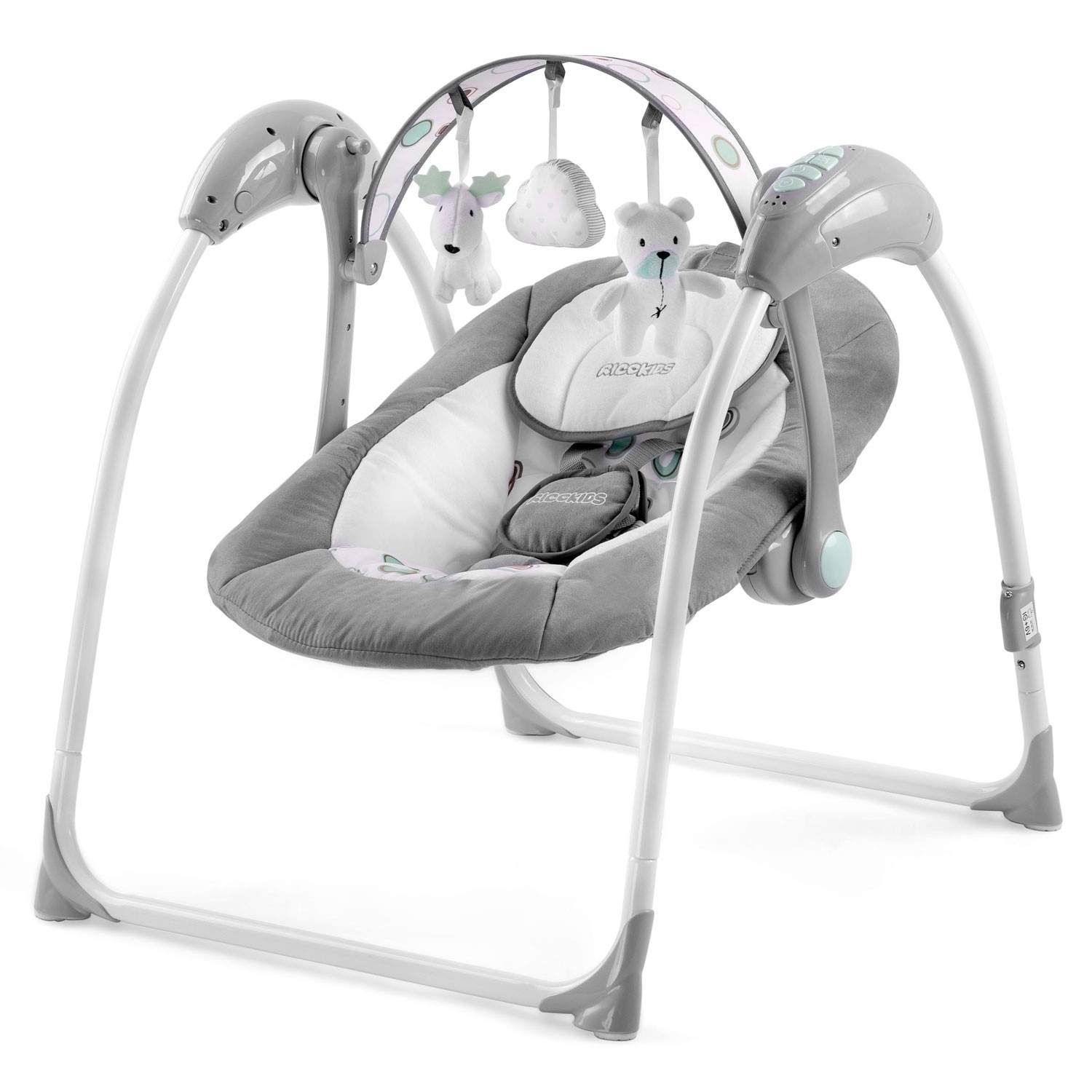 Ricokids 7321 automatisk gyngestol med musik