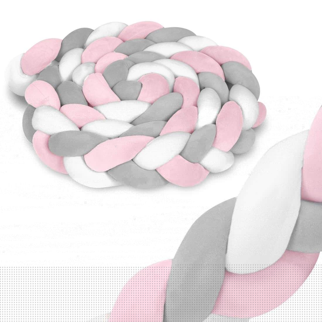 Ricokids 3m spjälsängslinda - rosa-grå | Hem & Hobby | Pryloteket