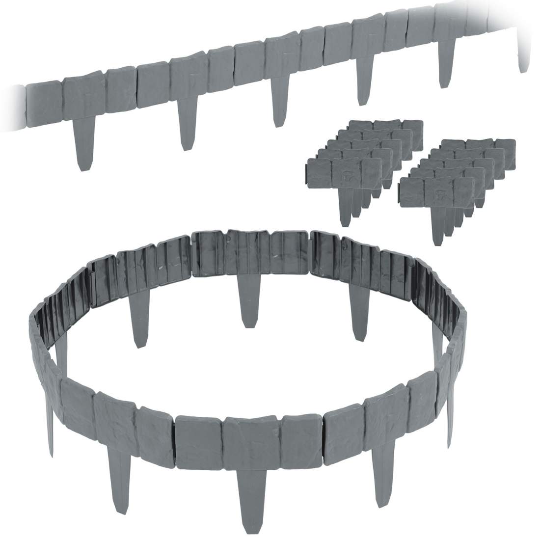 Plonos trädgårdsbård 250 cm PL-962 grå | Mode & Accessoarer - Smycken, Smyckesset & Tillbehör - Ringar | Pryloteket