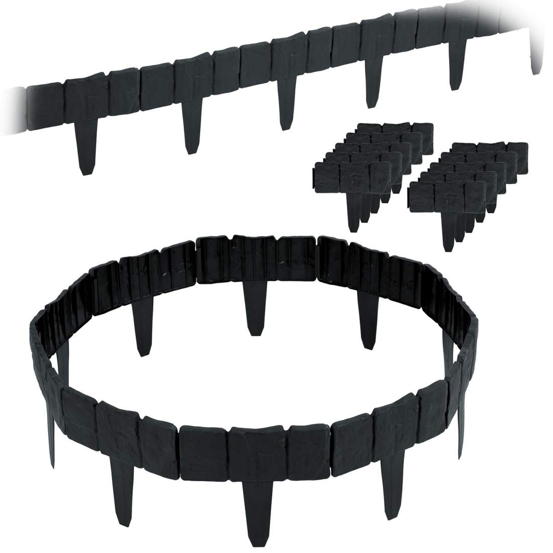 Plonos trädgårdsbård 250 cm PL-962 antracit | Mode & Accessoarer - Smycken, Smyckesset & Tillbehör - Ringar | Pryloteket