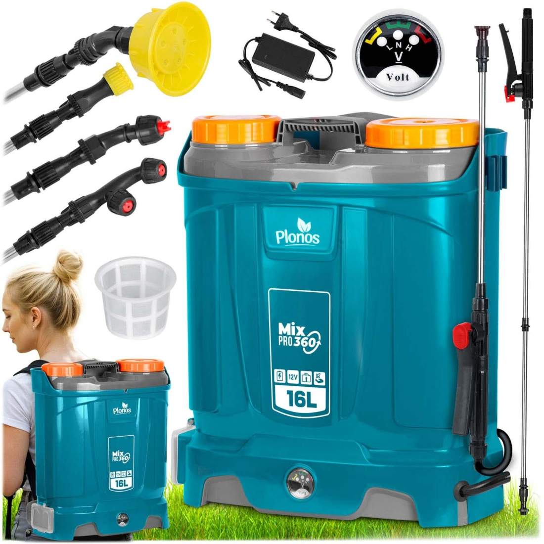 Batteridriven spruta med blandare Plonos PL-604 | Elektronik - Speltillbehör - Nintendo - Nintendo Switch - Laddare | Pryloteket