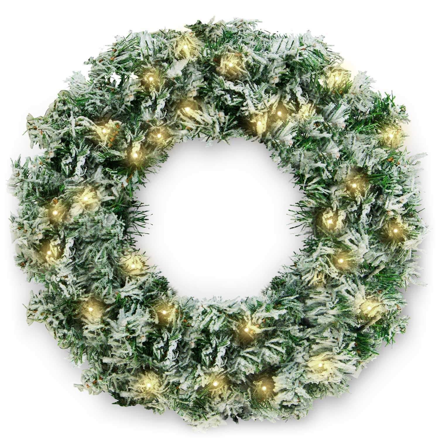 Julepynt 45 cm med LED lys Plonos 4836
