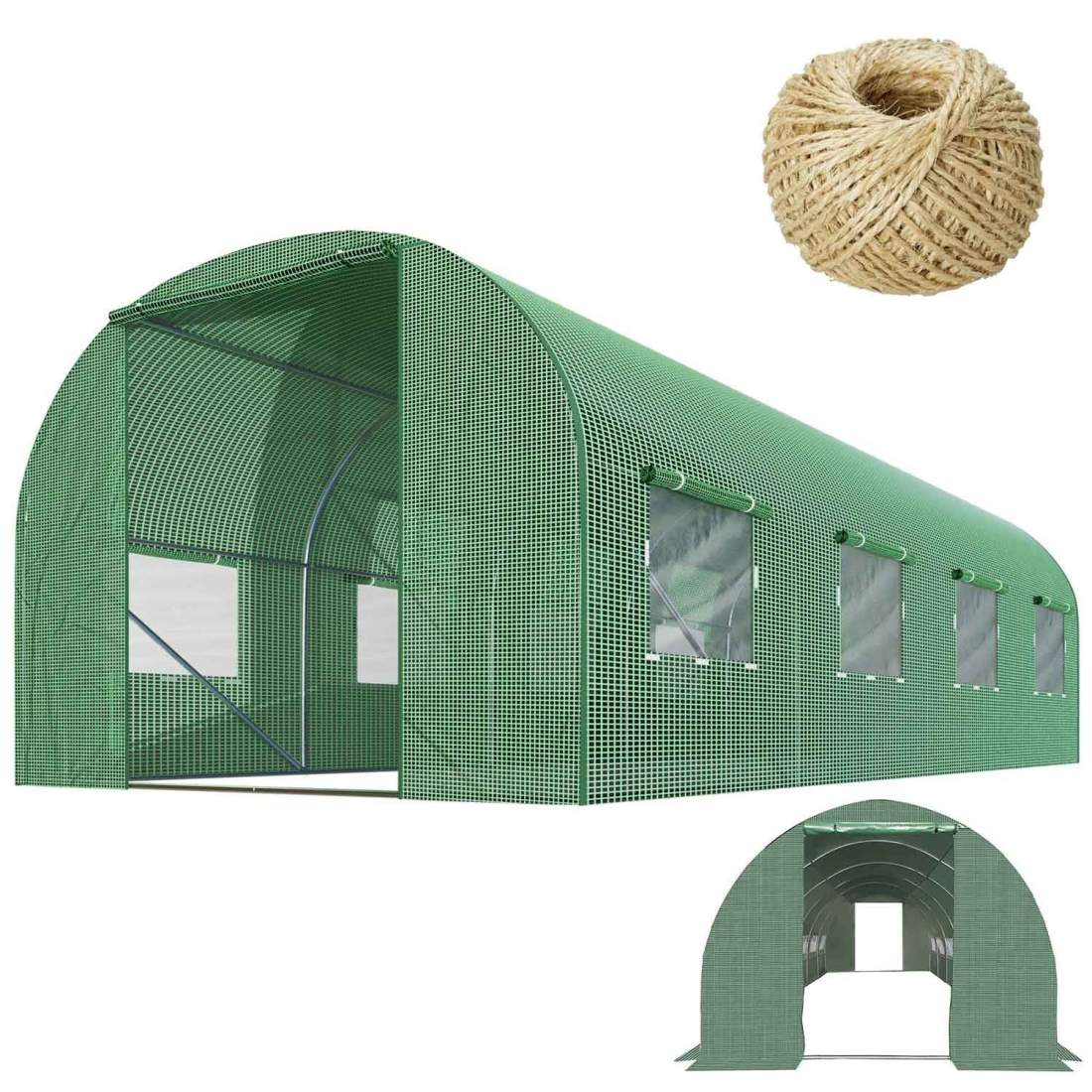 Trädgårdstunnel 2,5x4 (10m2) Plonos | Hem & Hobby | Pryloteket