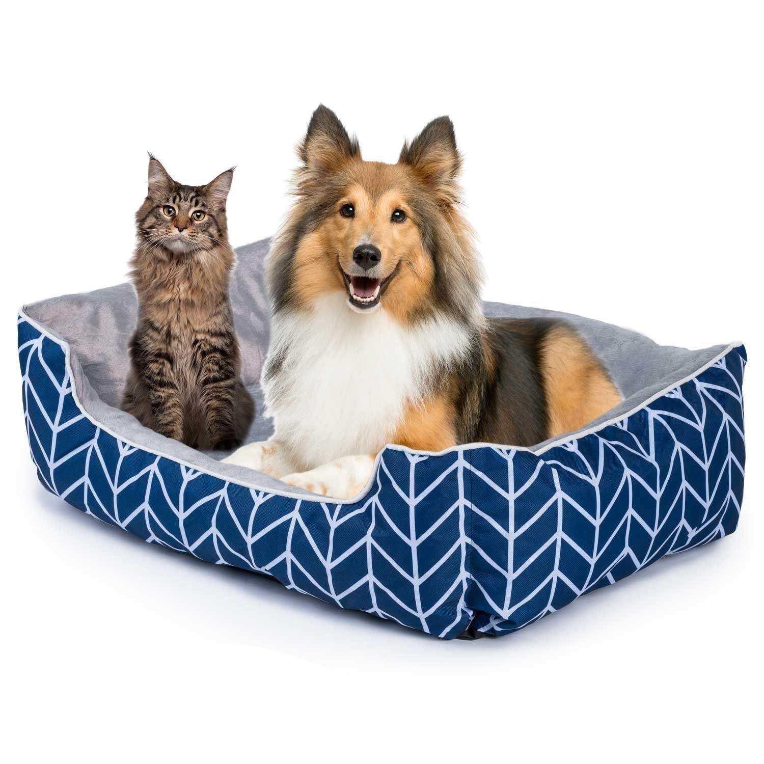 Seng 65 x 50 x 23 cm L DR-233 blå