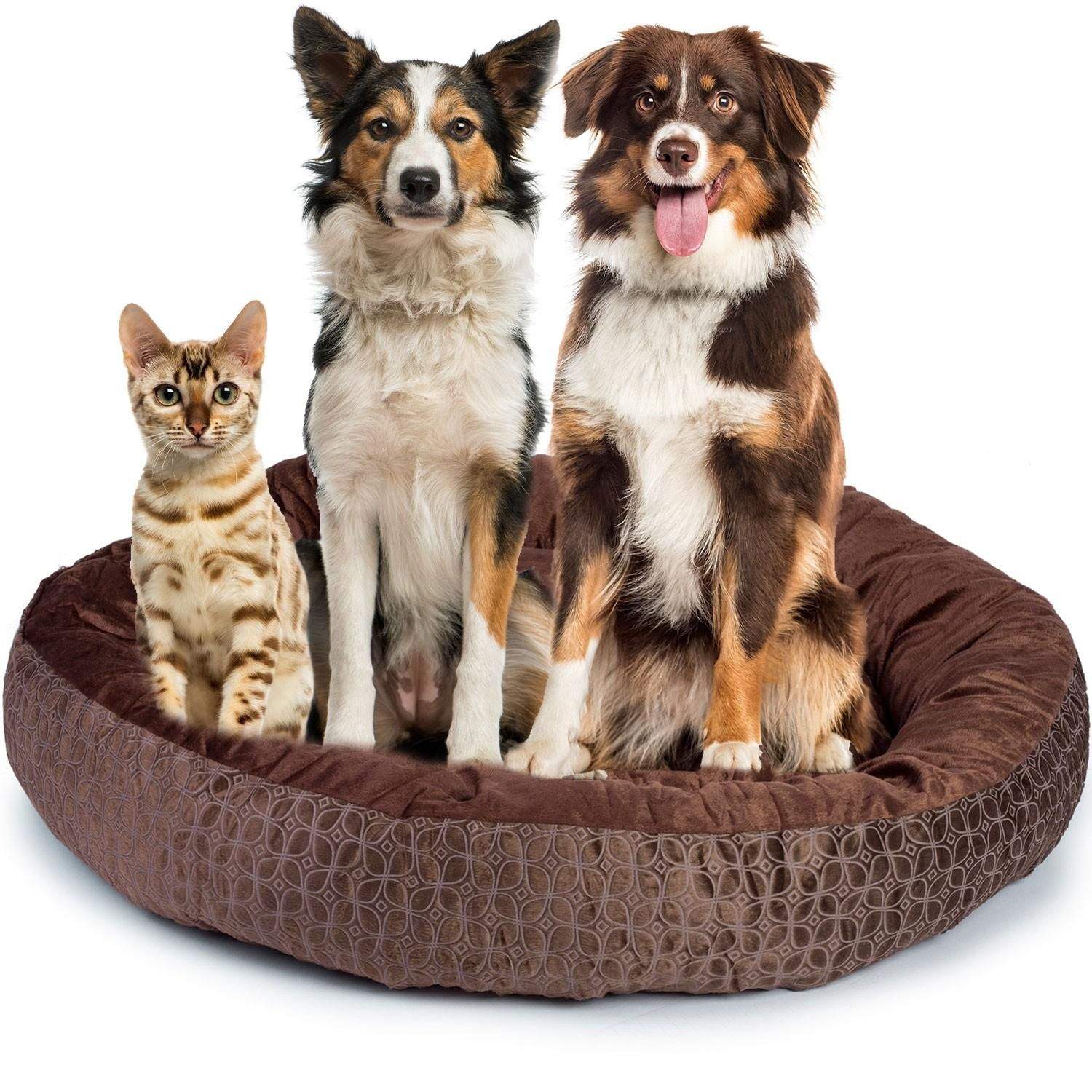 Rund seng 70 cm DR-240 brun