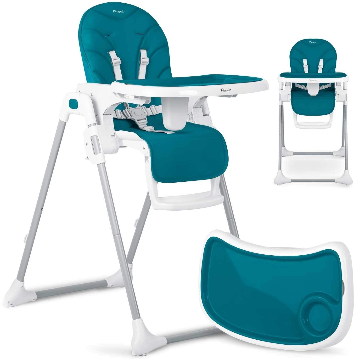 Nukido Tulo højstol blå