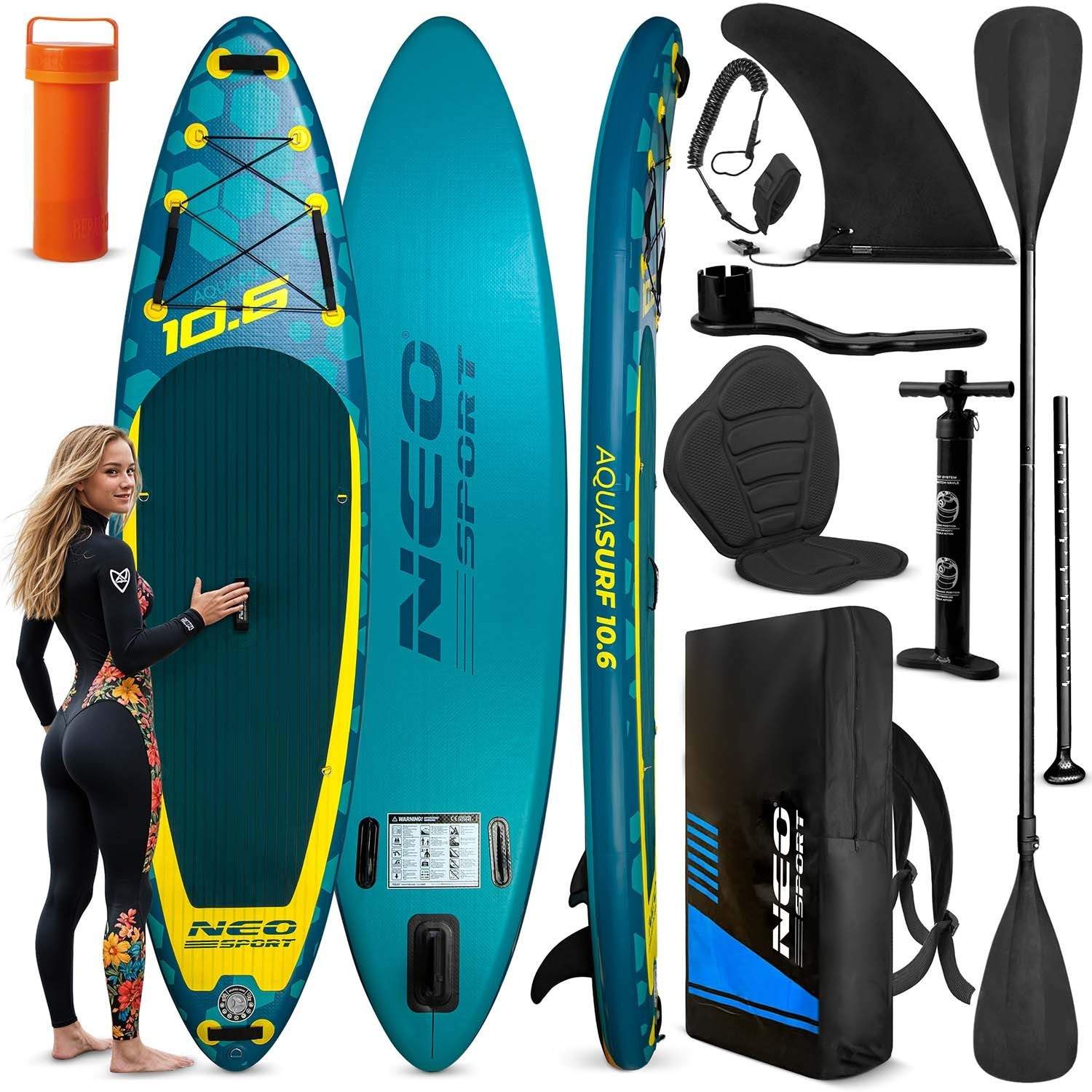 Aquasurf SUP board 320 x 84 x 15 cm Neo-Sport 170203