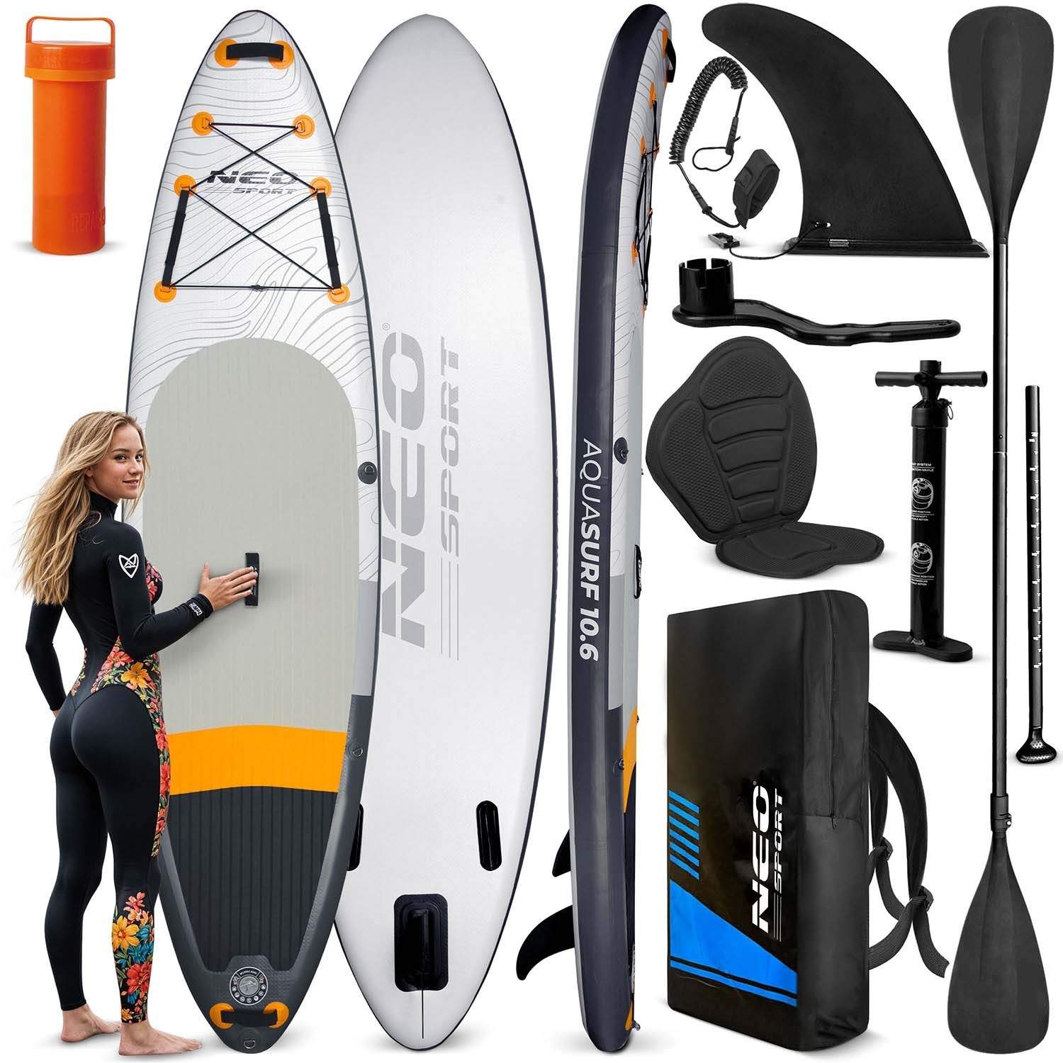 Aquasurf SUP board 320 x 84 x 15 cm Neo-Sport 170201