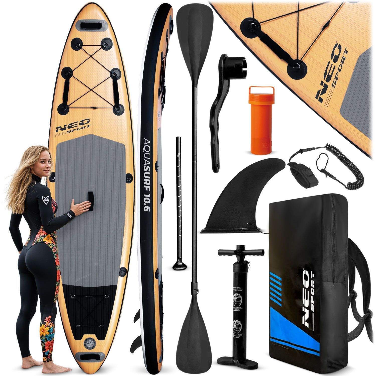 Aquasurf Sup Board 320 x 81 x 15 cm Neo-Sport 170002