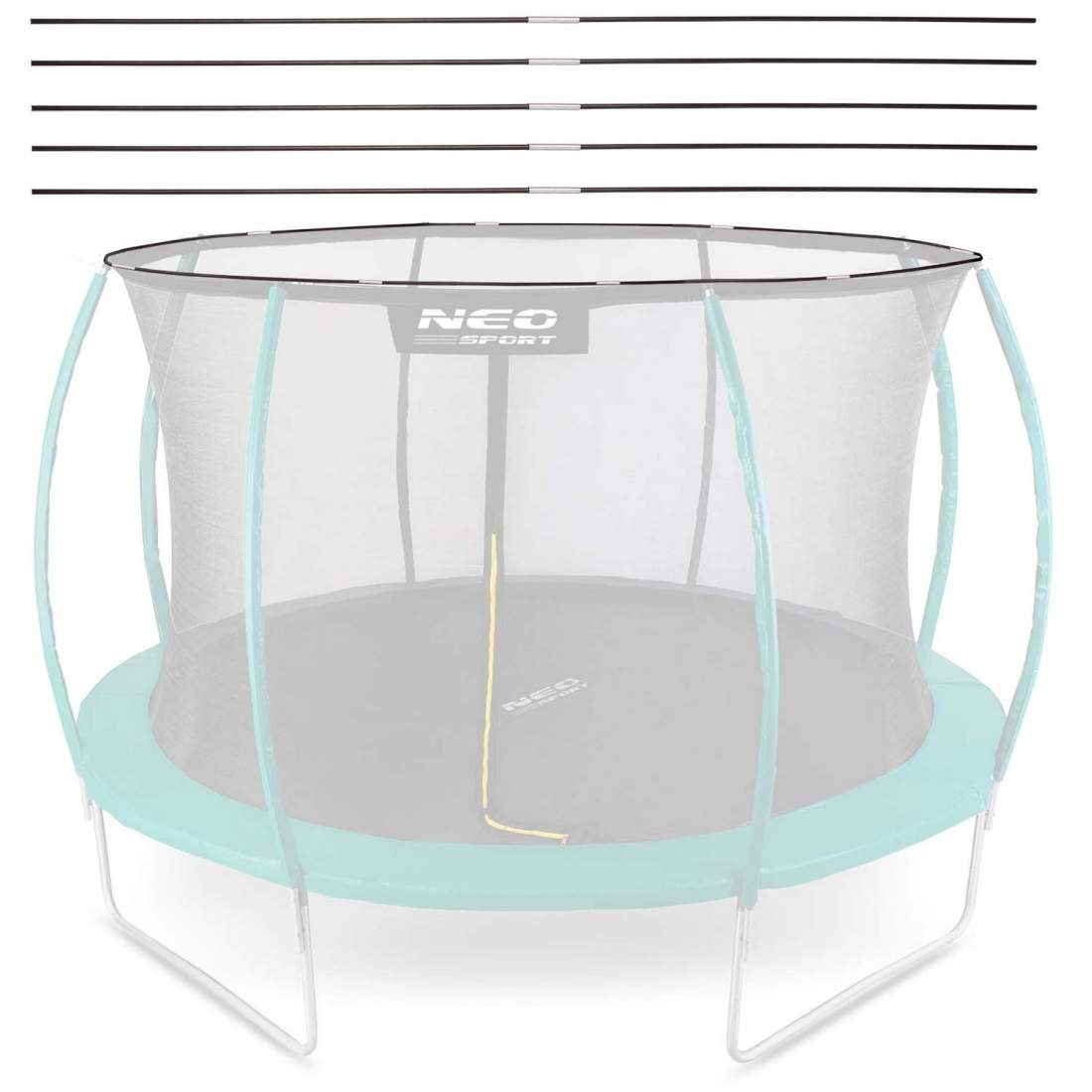 Trampolin Nätring Typ C 374cm 12ft Neo-sport | Hem & Hobby | Pryloteket