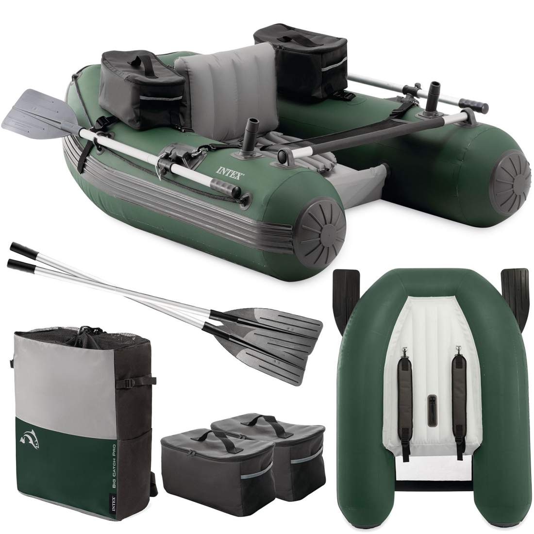 Big Catch Pro fiskeponton 165 x 119 x 38 cm INTEX 68381 | Hem & Hobby | Pryloteket