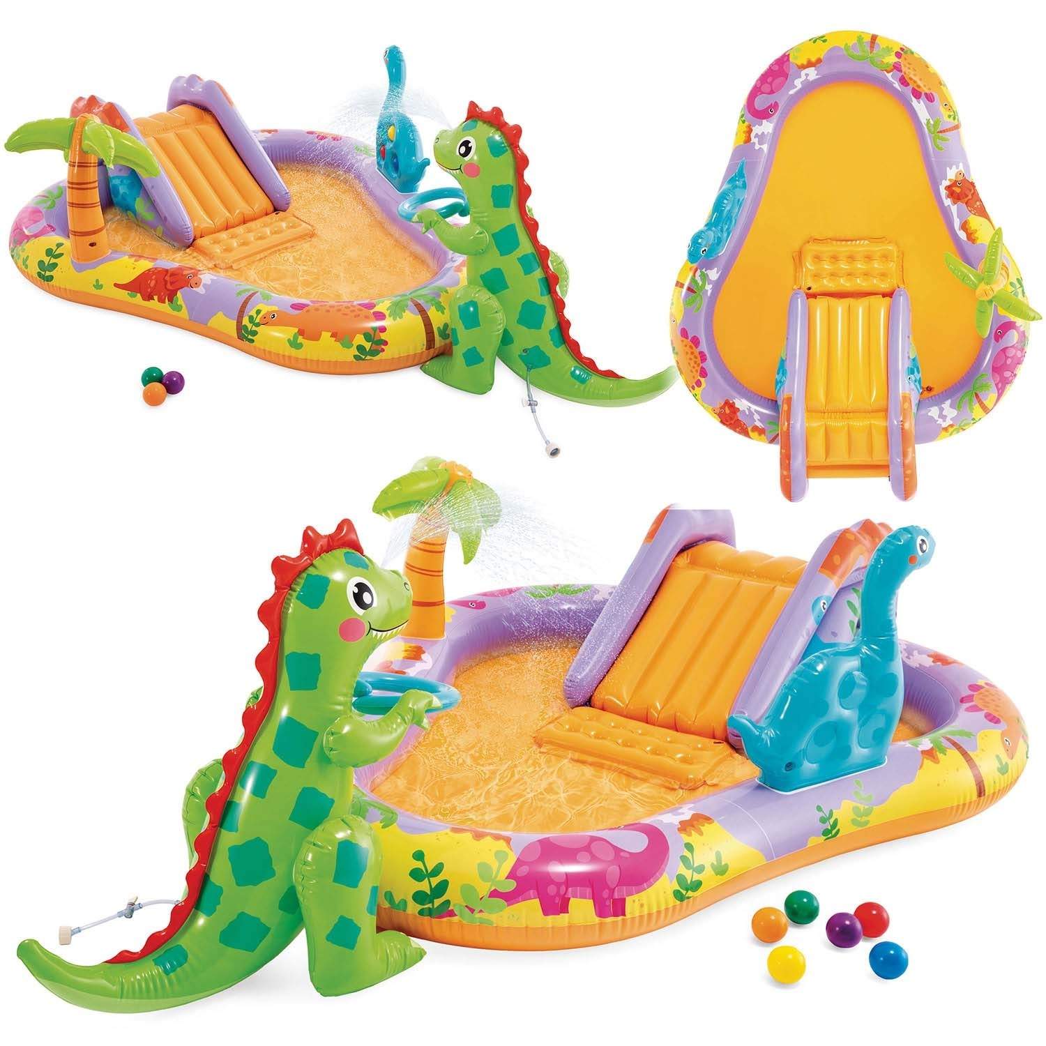 Dinosaurs Intex 56139 oppustelig legeplads