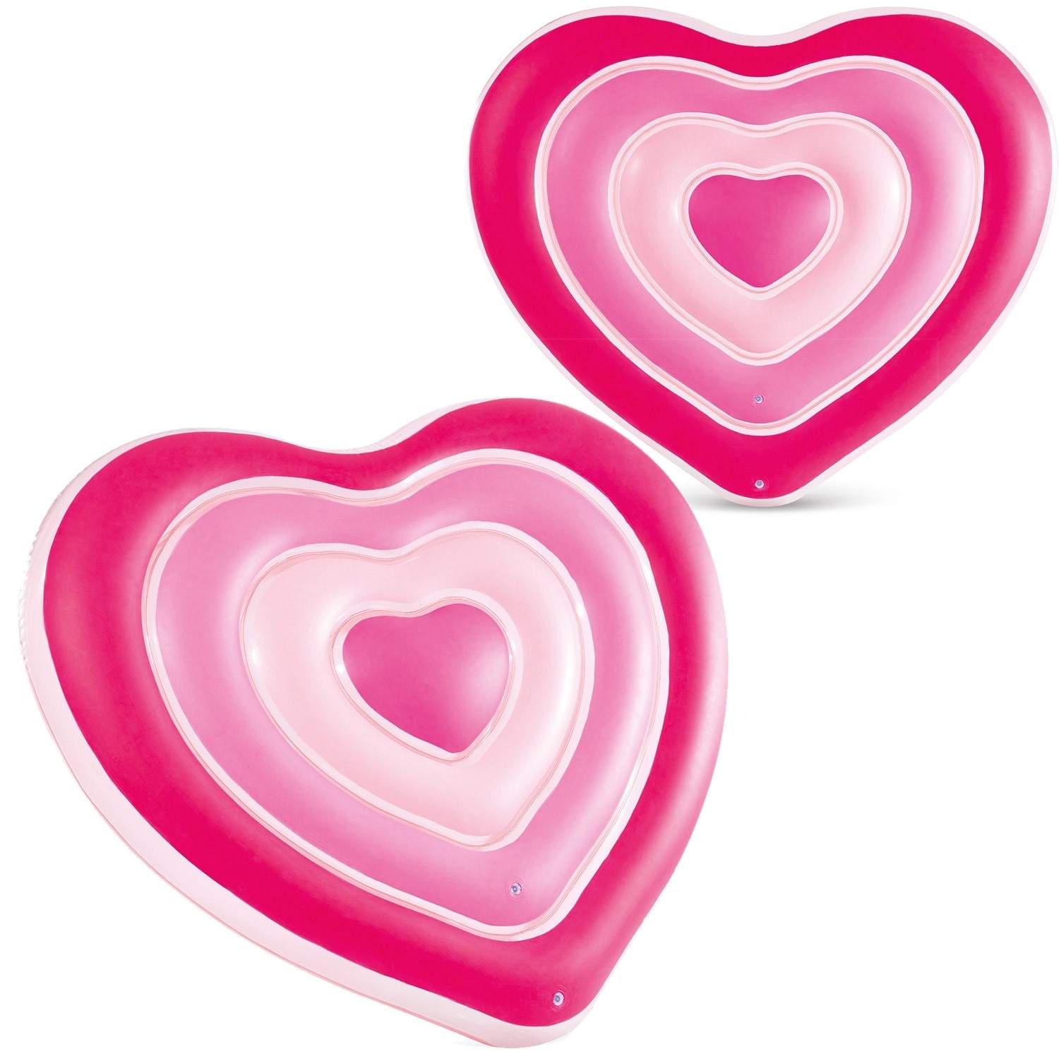 Puhallettava rantapatja Heart 155 x 135 cm INTEX 58727