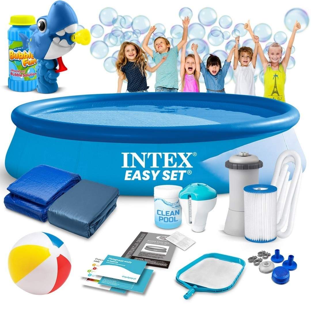 Utbyggbar trädgårdspool 366 x 76 cm 15in1 INTEX 28132 + bubbelmaskin GRATIS | Elektronik - Tillbehör Mobil & Surfplatta - Mobiltillbehör - Mobilkablar - Tillbehör | Pryloteket