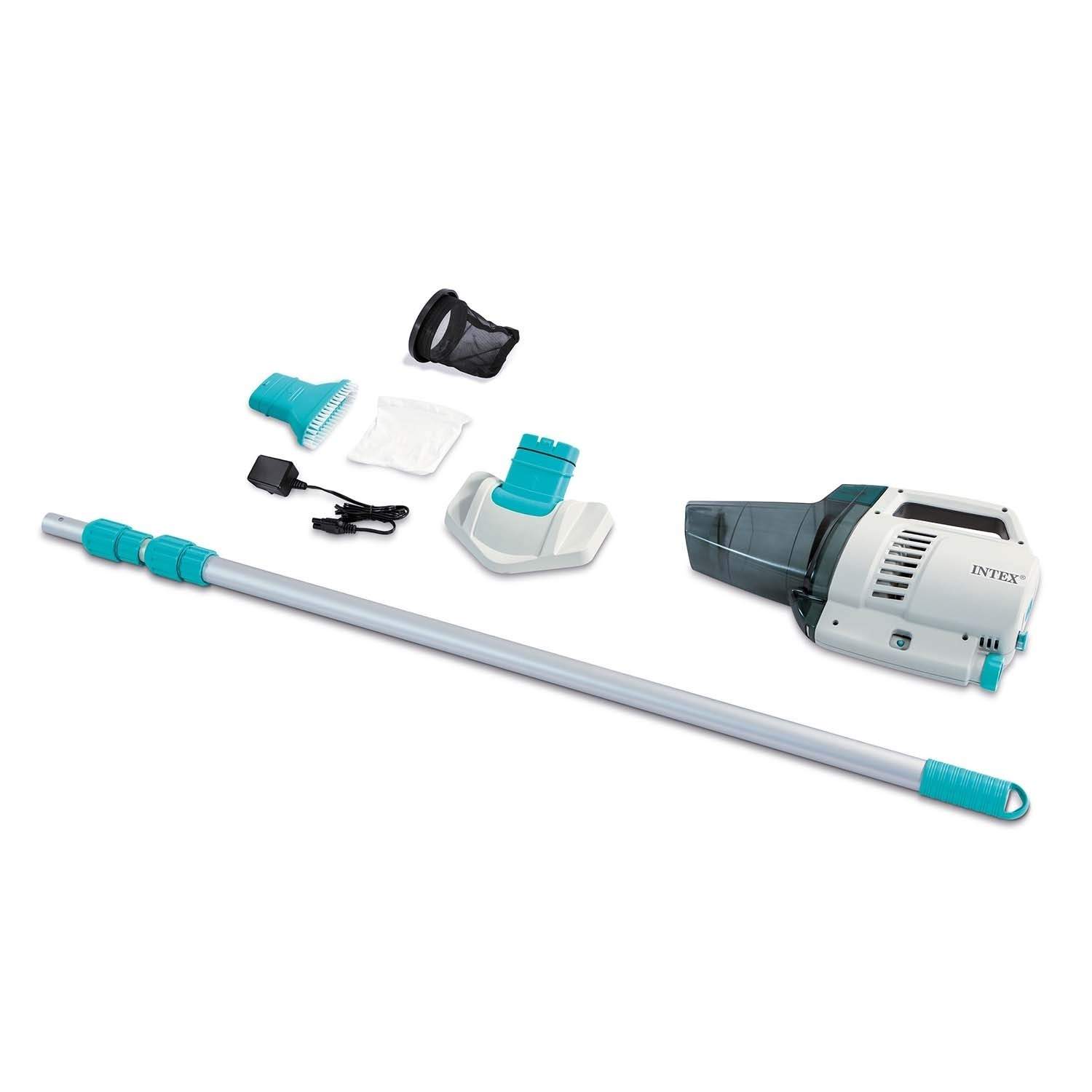 INTEX 28628 ledningsfri støvsuger til rengøring af svømmebassiner