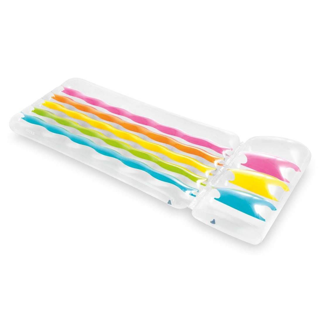 Regnbågssimmadrass 203 x 84 cm INTEX 58724 | Hem & Hobby | Pryloteket
