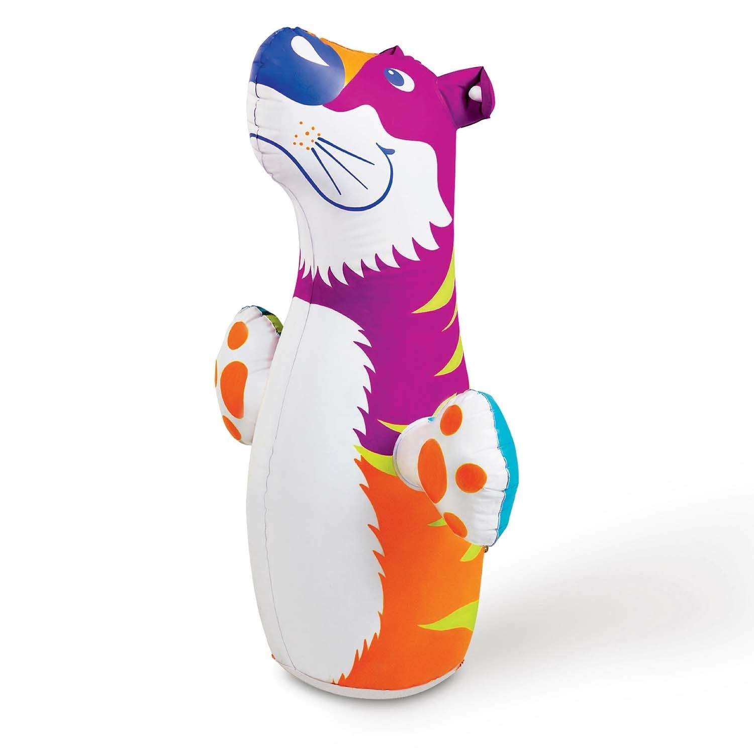 Oppustelig tiger-boksesæk INTEX 44669