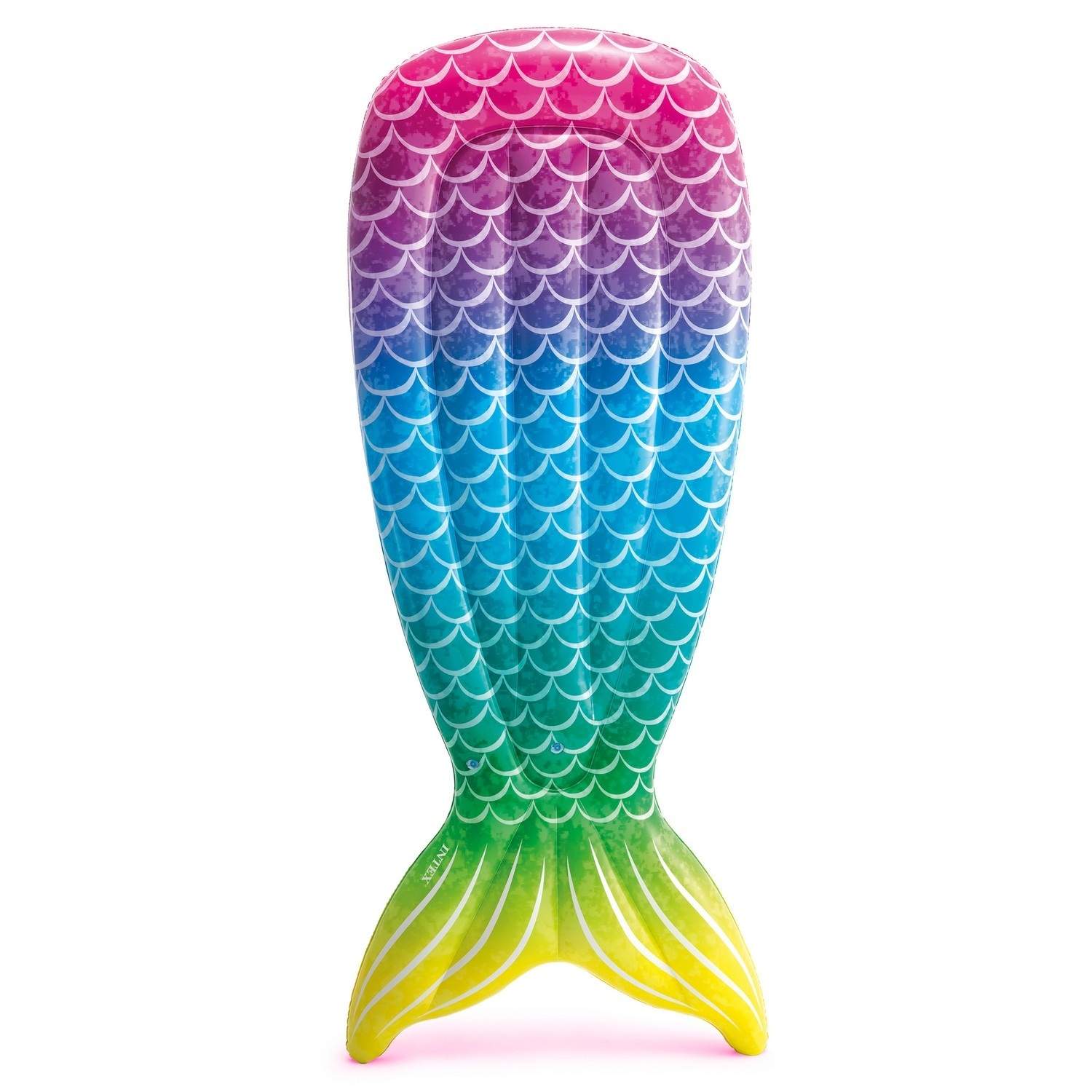 Havfruehale strand oppustelig madras 178 x 71 x 18 cm INTEX 58788