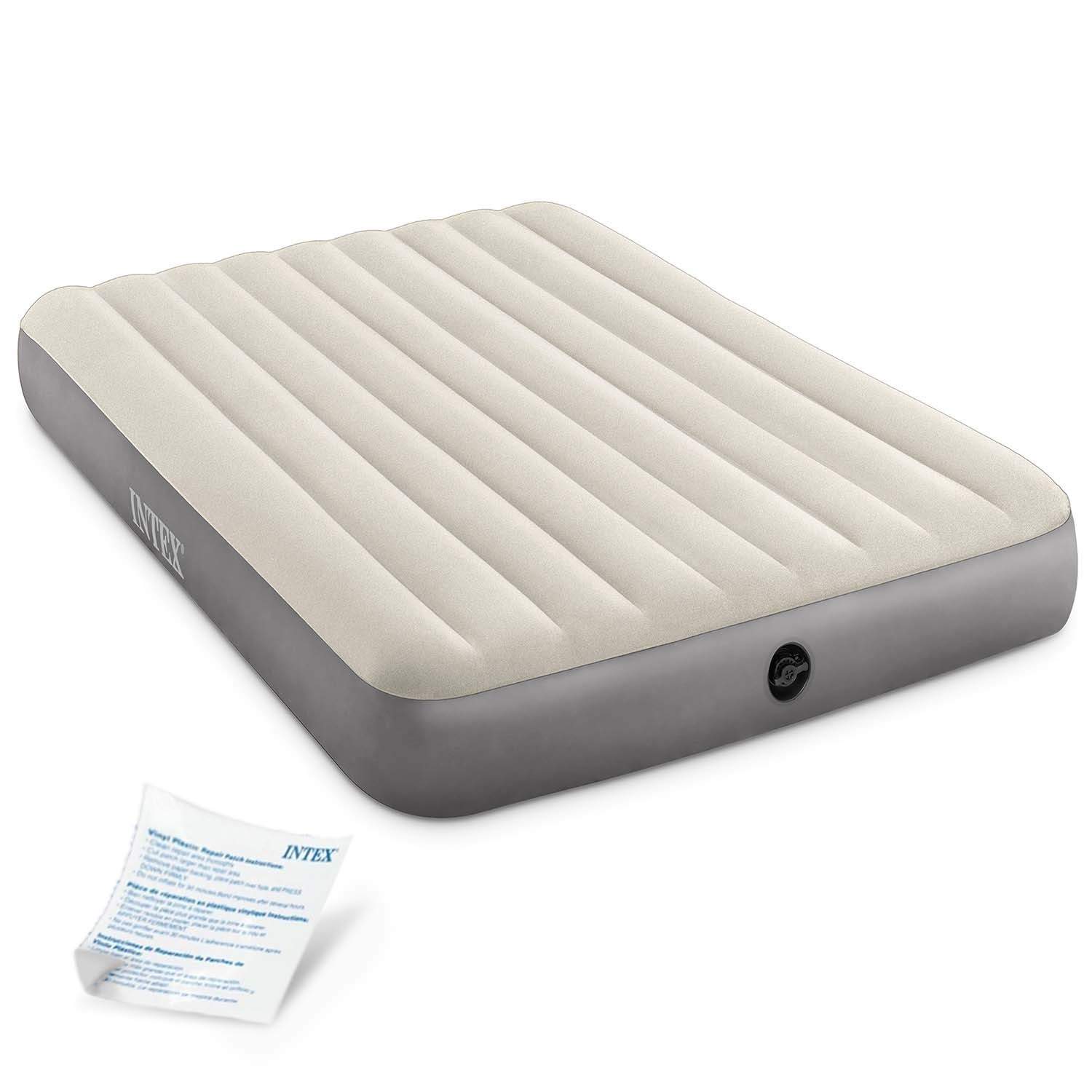 Oppustelig madras 203x152x25 cm til to personer INTEX 64103
