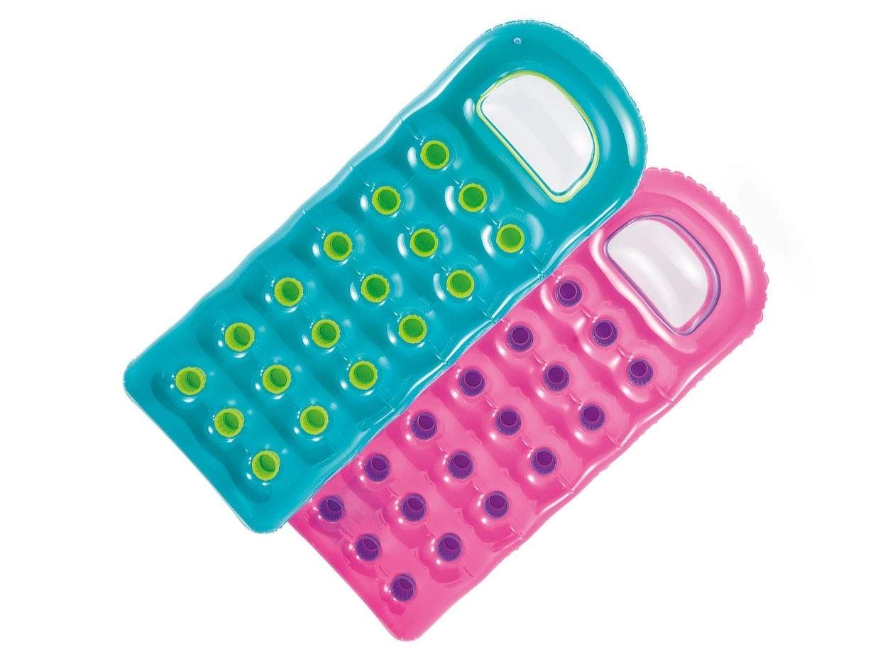 Strandmadras med vindue 188 x 71 cm INTEX 59895 pink