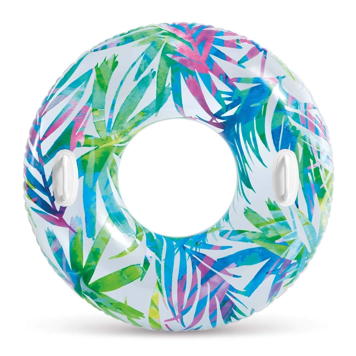 Svømmering farverige blade 97 cm XL INTEX 58263