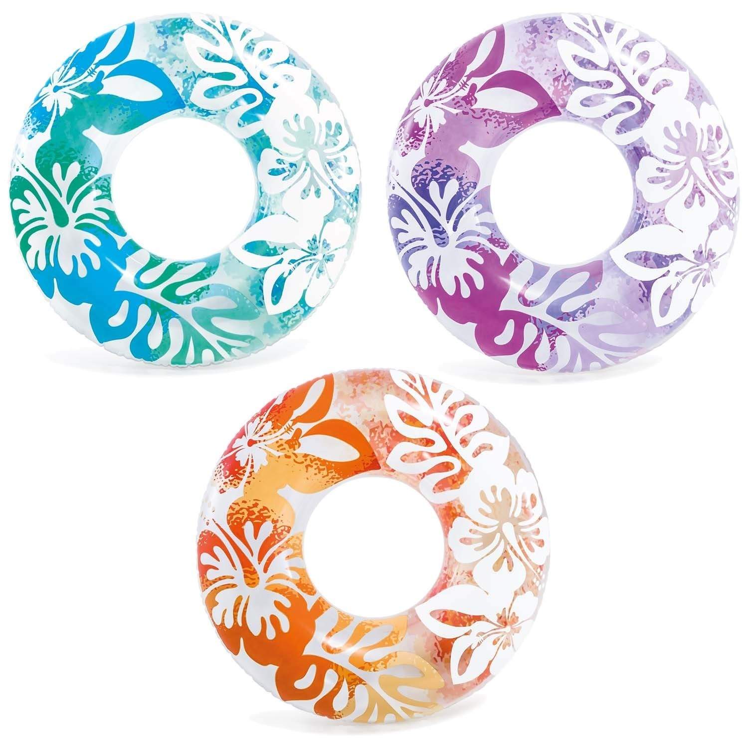 Svømmering, diameter 91 cm, 3 farver INTEX 59251 blå