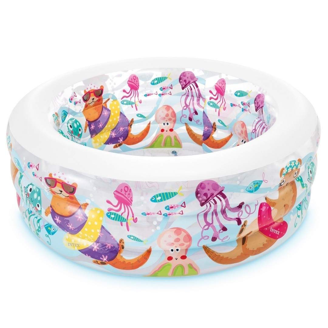 Aquarium uppblåsbar pool 152 x 56 cm INTEX 58480 | Leksaker & Spel - Leksaker - Bad- & Vattenlek - Uppblåsbart | Pryloteket