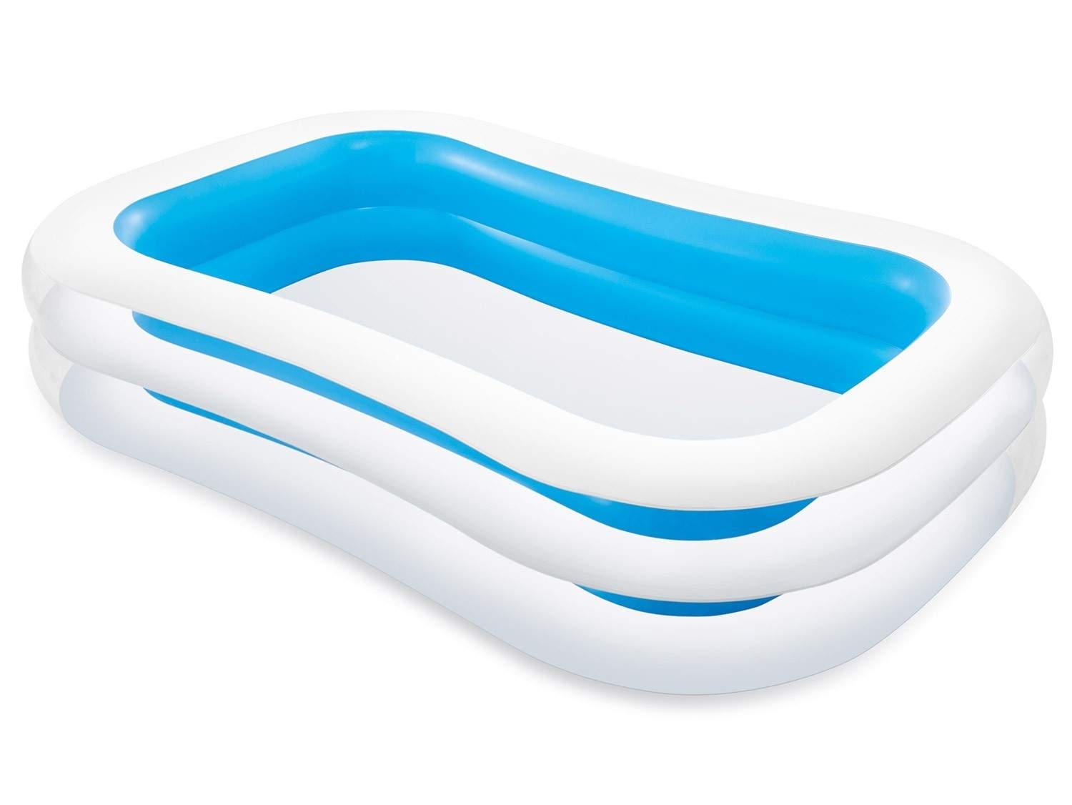 Rektangulær oppustelig pool 262 x 175 x 56 cm INTEX 56483