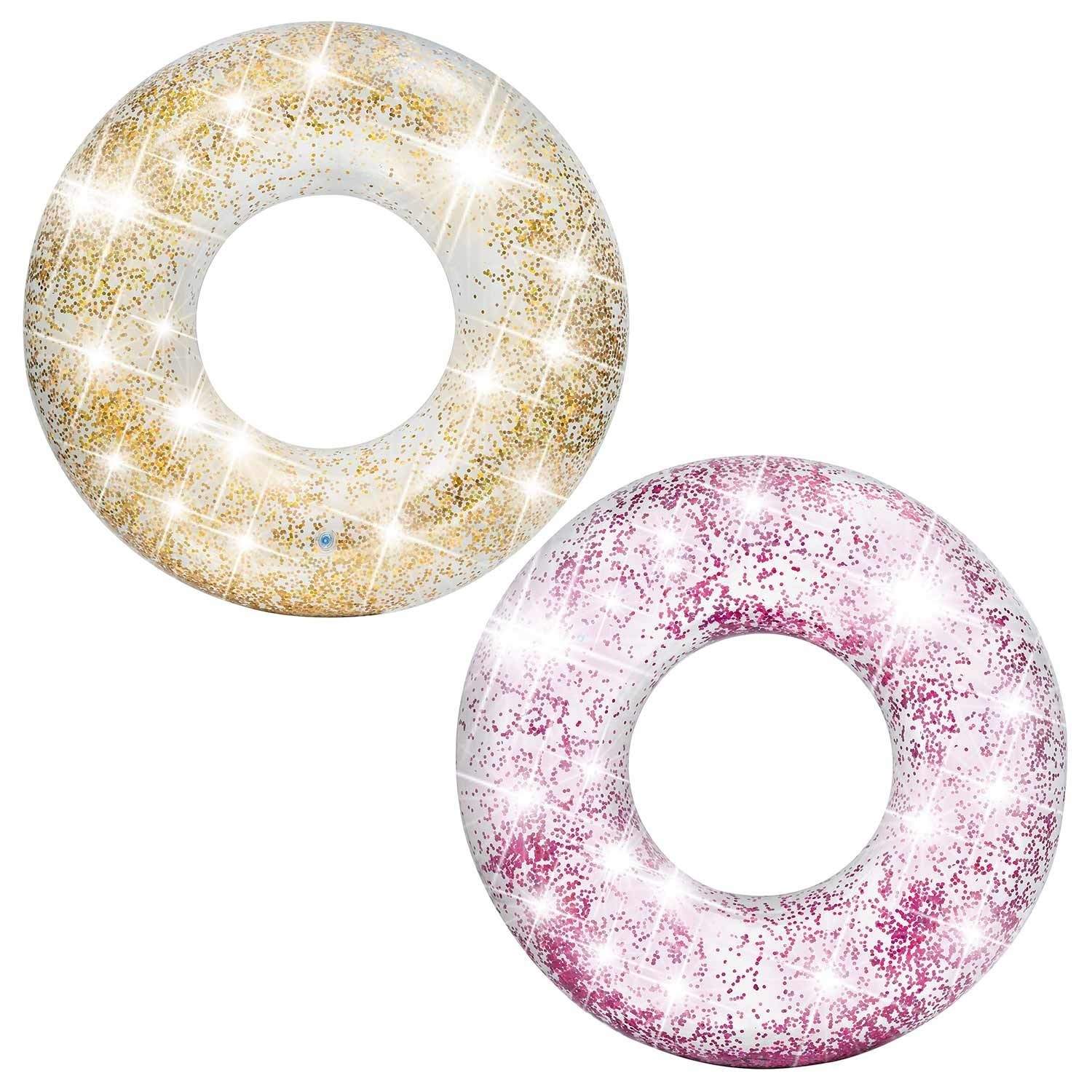 INTEX 56274 glitter svømmering, pink