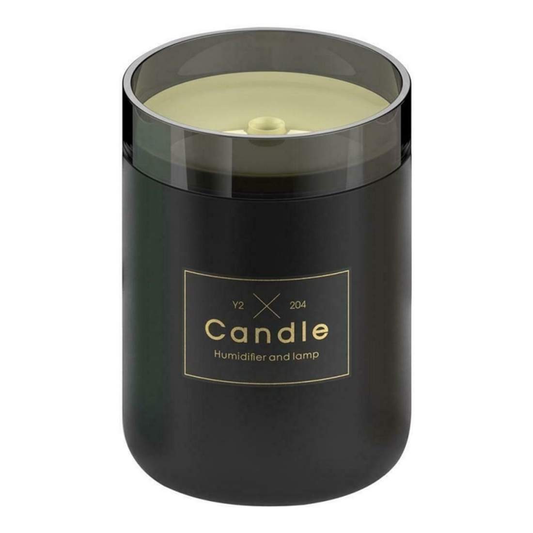 Candle, Luftfuktare med belysning - Svart | Hem & Hobby - Hem & Hushåll - Inomhusklimat - Luftfuktare | Pryloteket