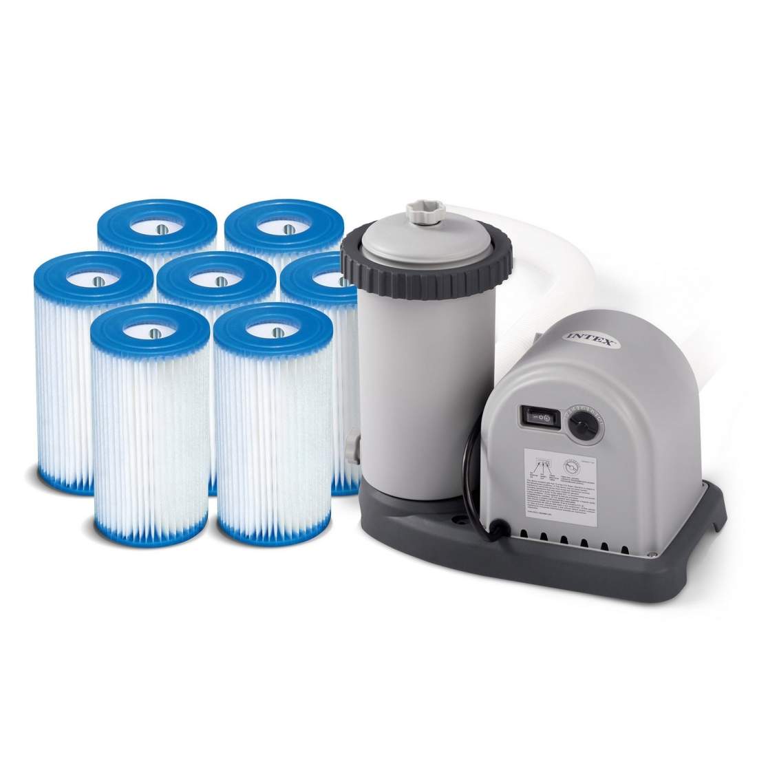 Filterpump för simbassänger 5678L/h INTEX 28636 / 29000 + 7 filter!