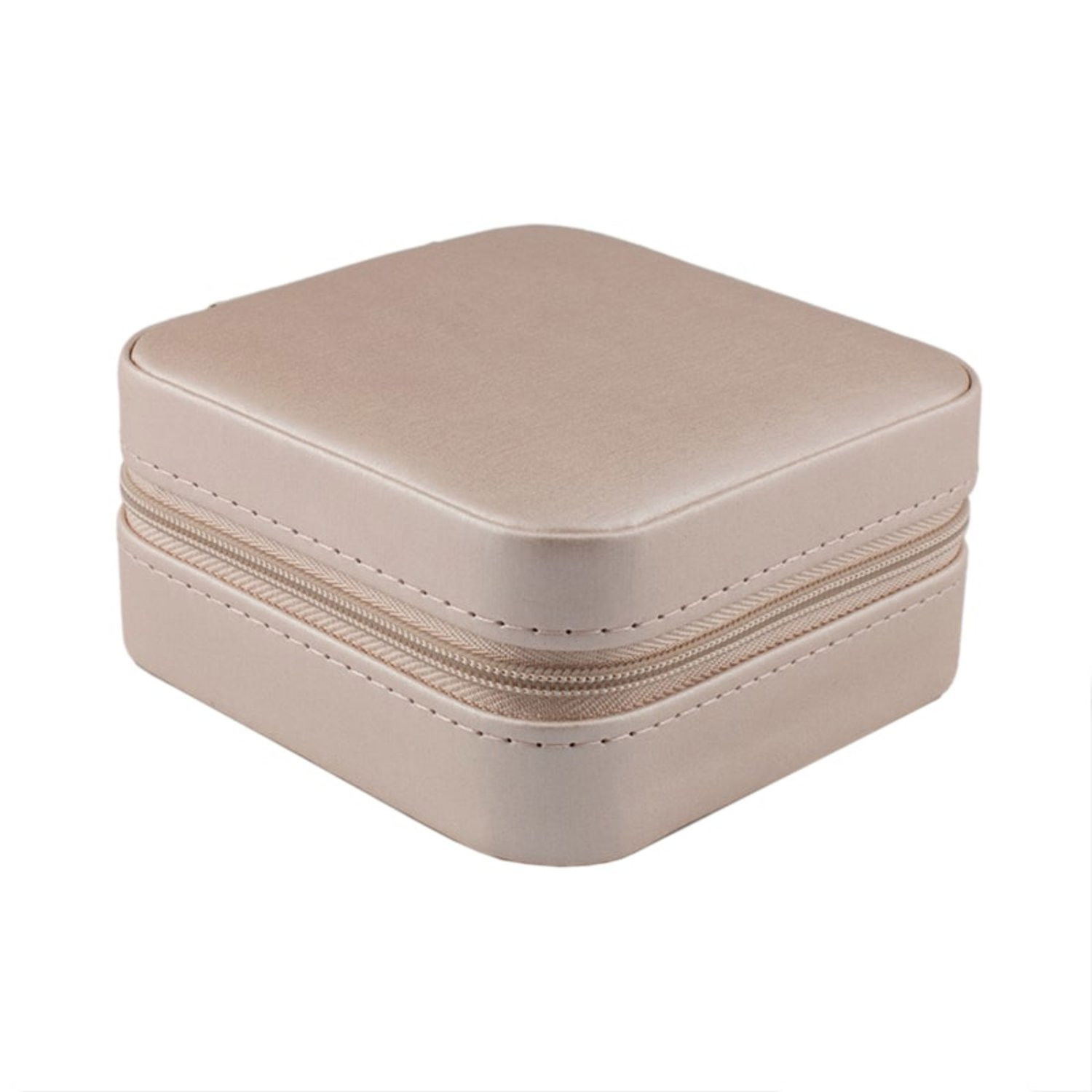 Reseskrin 10x10 cm - Rosa | Mode & Accessoarer - Smycken, Smyckesset & Tillbehör - Smyckeskrin | Pryloteket