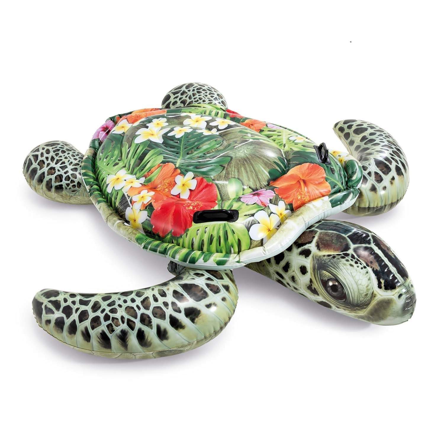 Skildpadde svømmelegetøj 191 x 170 cm INTEX 57555