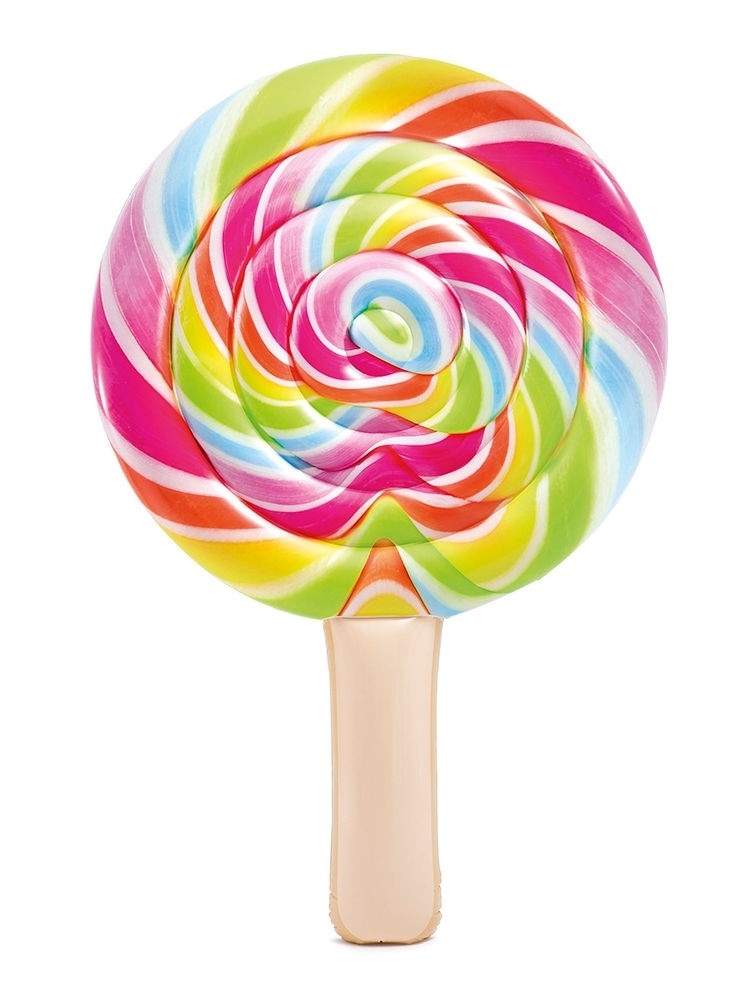 Oppustelig strandmadras Lollipop Giant 208 x 135 cm INTEX 58753