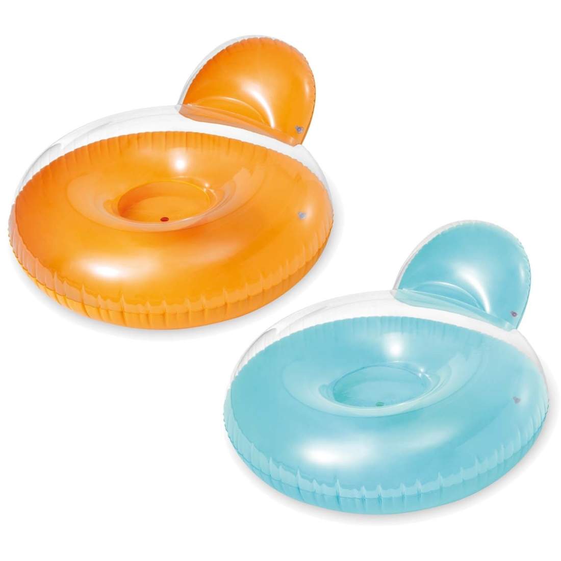 Multifunktionell fåtölj 137 x 122 cm INTEX 58889 blå | Hem & Hobby | Pryloteket