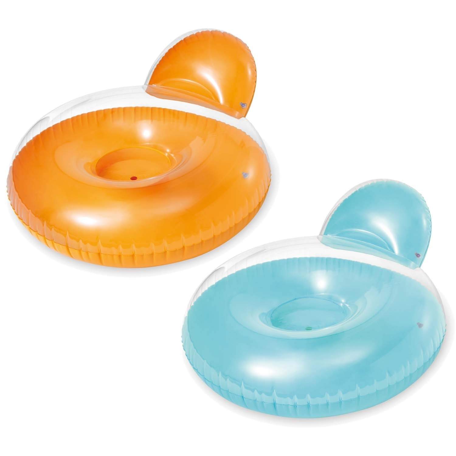 Multifunktionell fåtölj 137 x 122 cm INTEX 58889 gul | Hem & Hobby | Pryloteket